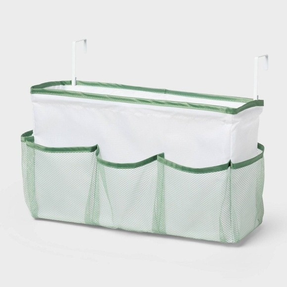 Room Essentials Other - Room Essentials Over-the-Door Fabric Storage Caddy with Mesh Pockets